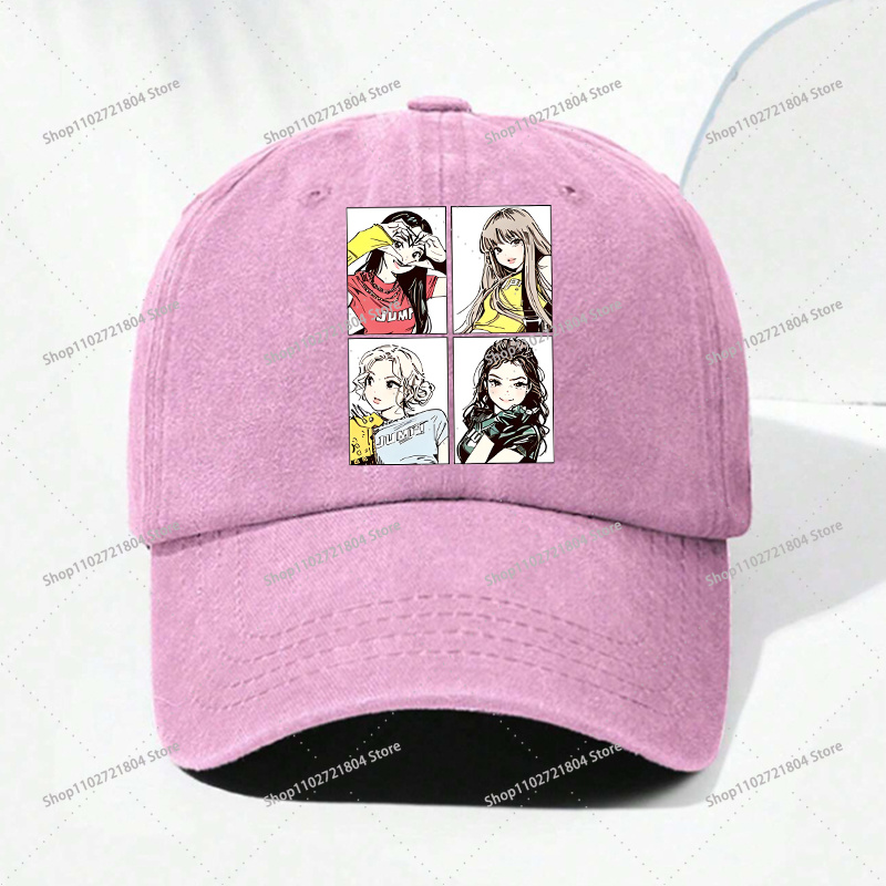 BlackPink Hip Hop Baseball Cap - Women Fashion Hats 评论和价格