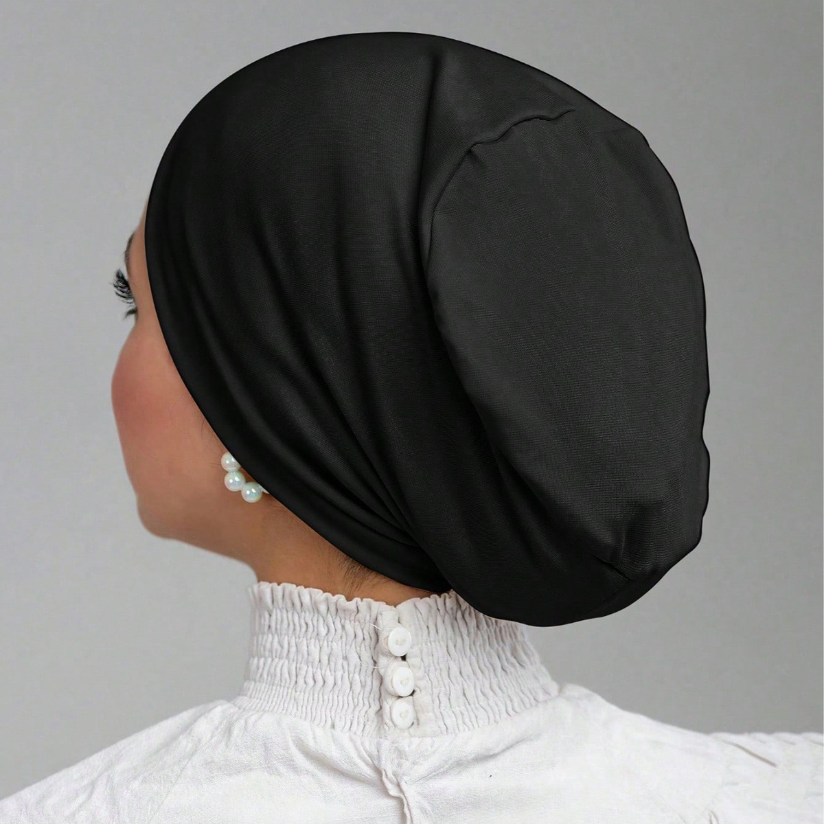 Hot Soild Cotton Modal Jersey  - Women Fashion Hats 评论和价格