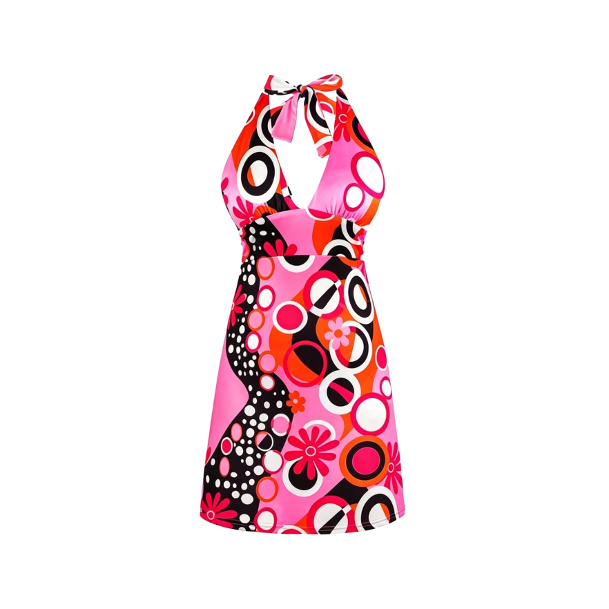 Retro 70s 80s Women Halter Bac - Women'S Fashion From The 70S 评论和价格