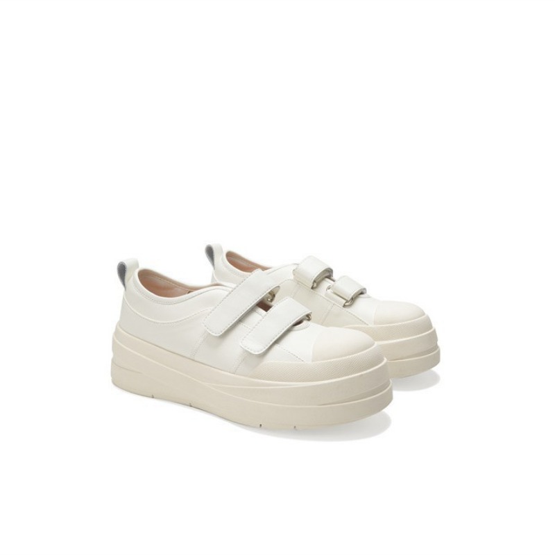 Women's Hollow Breathable Thic - Women'S Fashion Velcro Sneakers 评论和价格