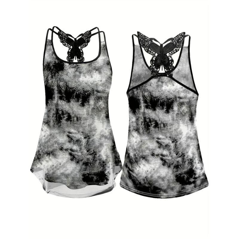 Plus Size 1XL-5XL Print Tank T - Women'S Fashion Vest Tops 评论和价格