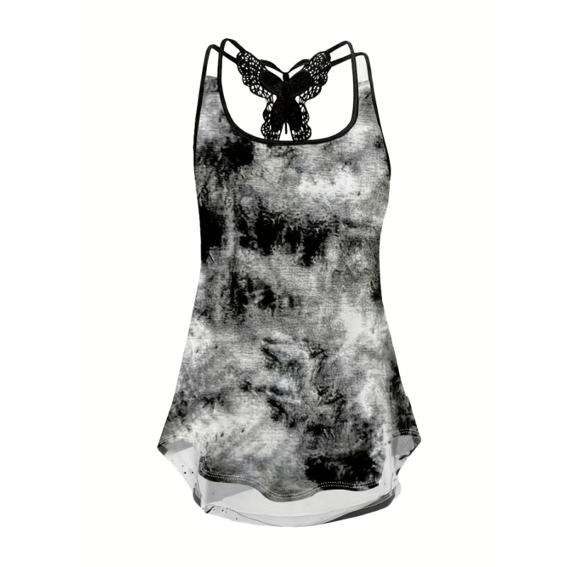Plus Size 1XL-5XL Print Tank T - Women'S Fashion Vest Tops 评论和价格