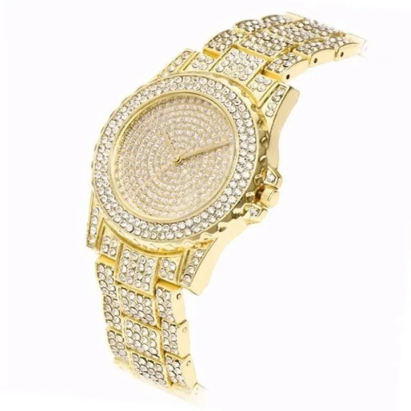 Fashion Crystal Full Steel Wom - Women'S Fashion Digital Watch 评论和价格
