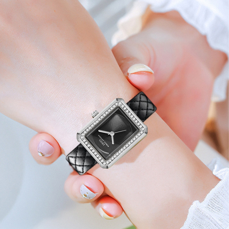 Fashion Leather Woman Watch Re - Women'S Fashion Digital Watch 评论和价格