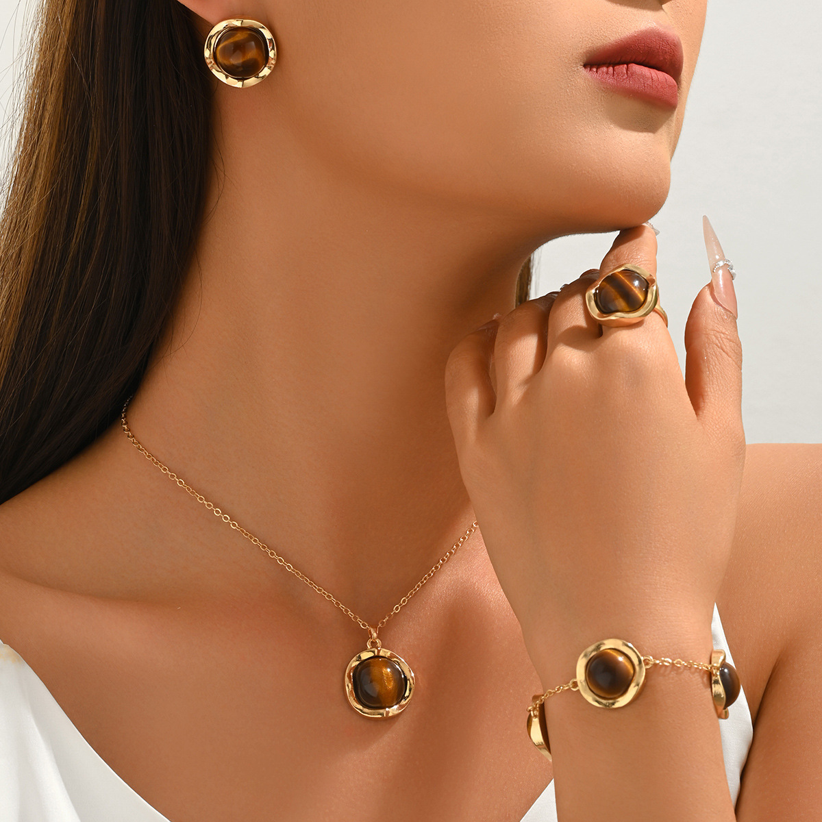 New Fashion EU Dubai 24K Gold  - Women'S Fashion Rings Gold 评论和价格