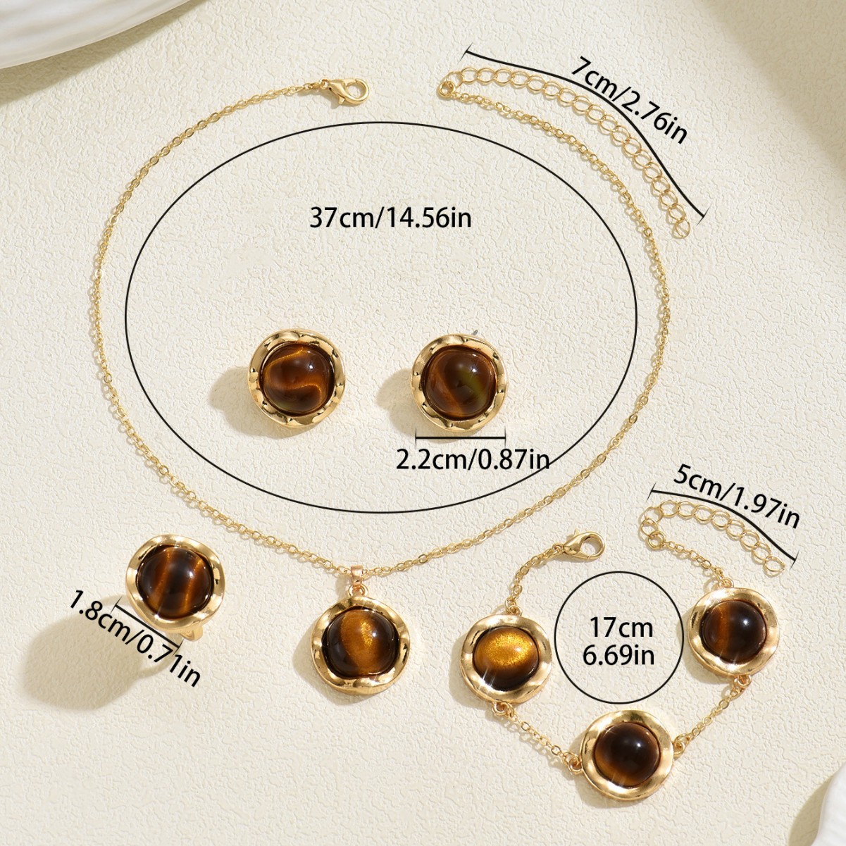New Fashion EU Dubai 24K Gold  - Women'S Fashion Rings Gold 评论和价格