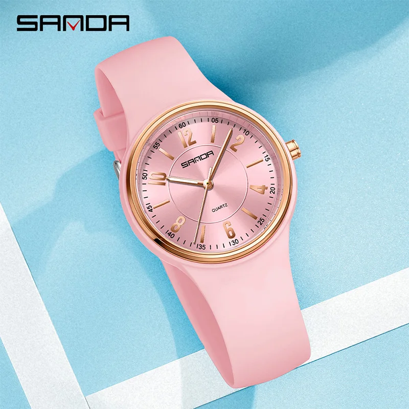 SANDA Fashion Women Quartz Wat - Women'S Fashion Digital Watch 评论和价格