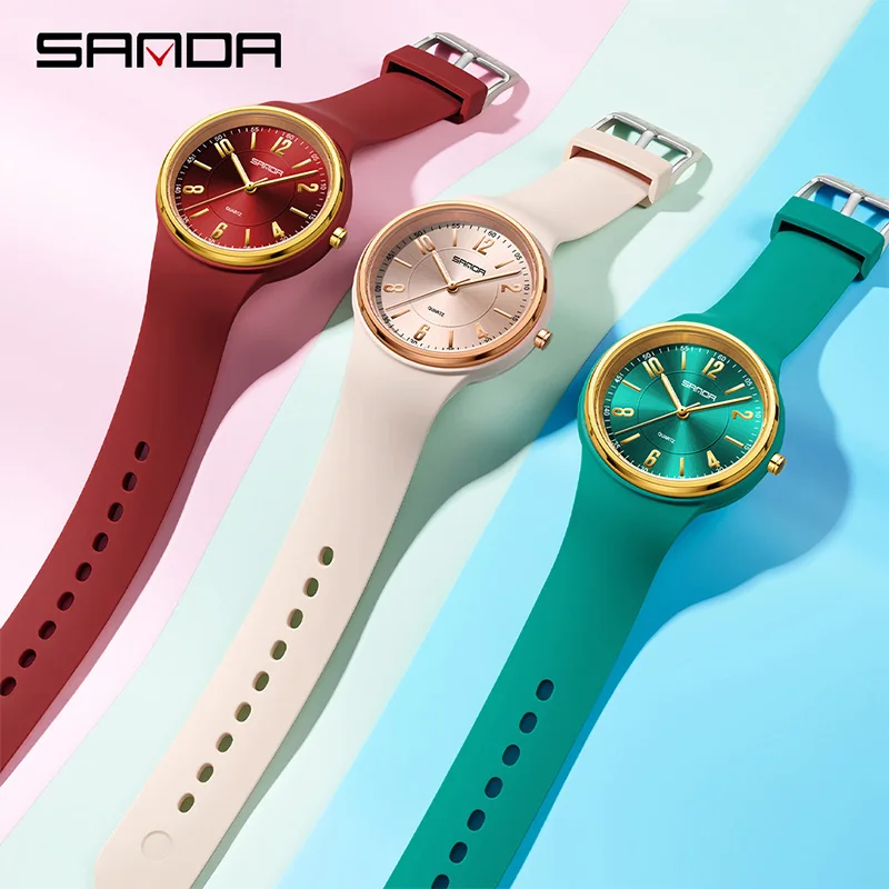 SANDA Fashion Women Quartz Wat - Women'S Fashion Digital Watch 评论和价格
