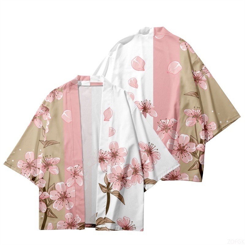 Summer Women Flower Print Kimo - Women'S Fashion Essentials 评论和价格