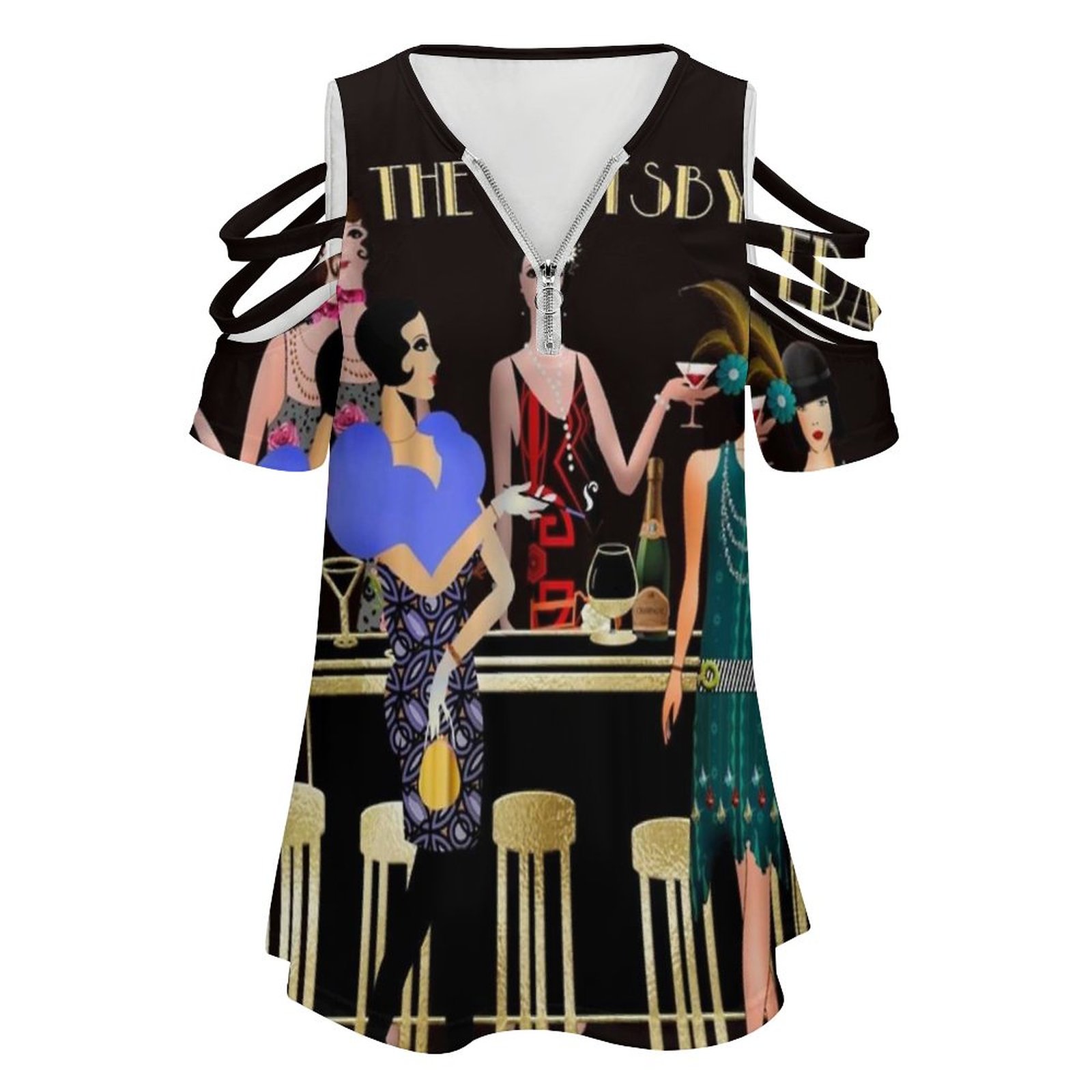 The Gatsby Era New Fashion Zip - Women'S Fashion Roaring 20S 评论和价格