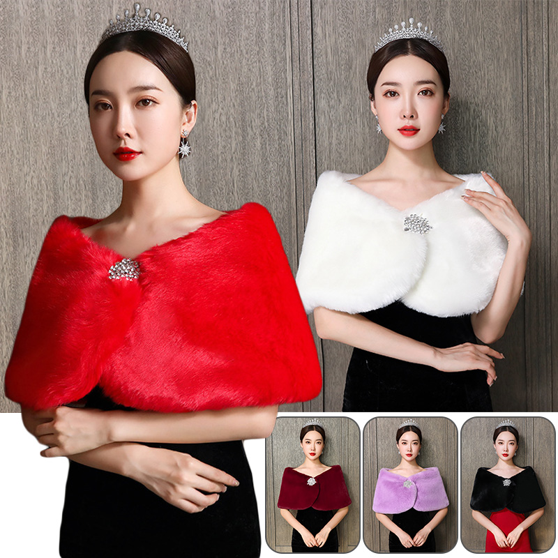 Women Bridal Shawl Wedding Cap - Women'S Fashion Essentials 评论和价格