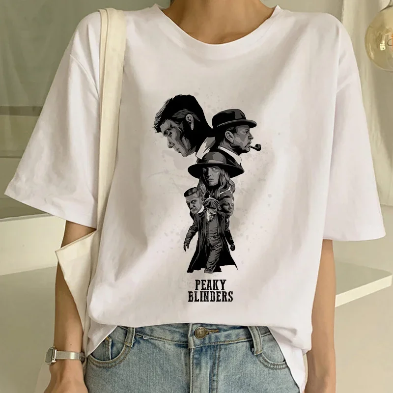 Harajuku Peaky Blinder Women T - Women'S Fashion Peaky Blinders 评论和价格