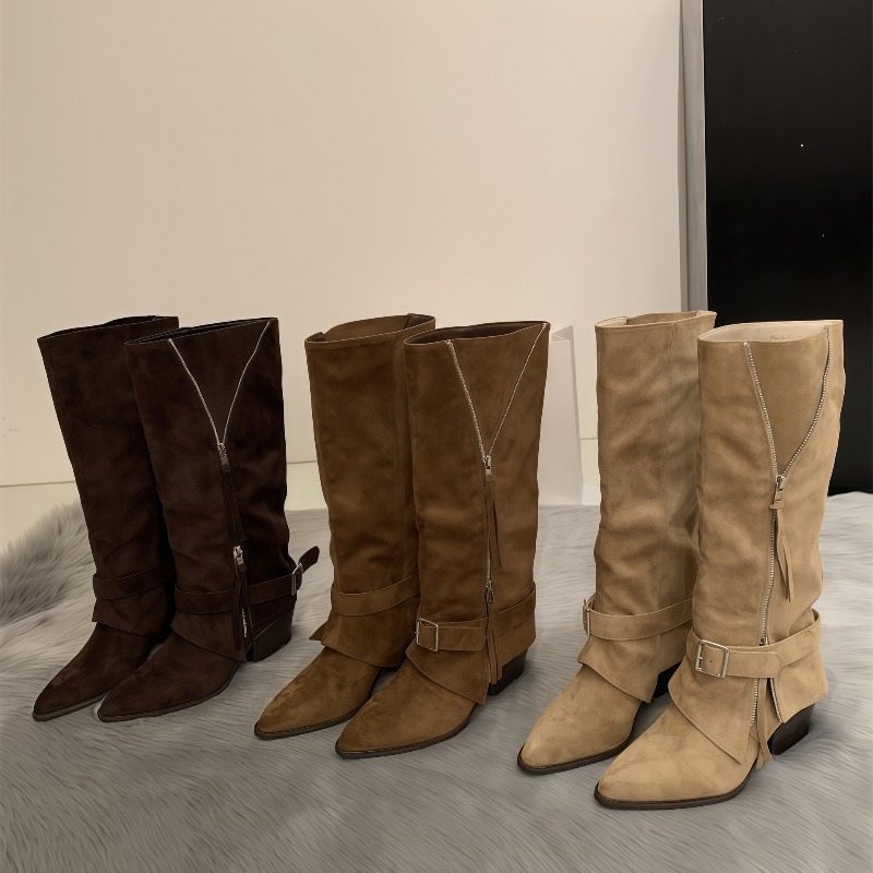 Women's Boots Vintage Suede Le - Women Fashion Youtube 评论和价格
