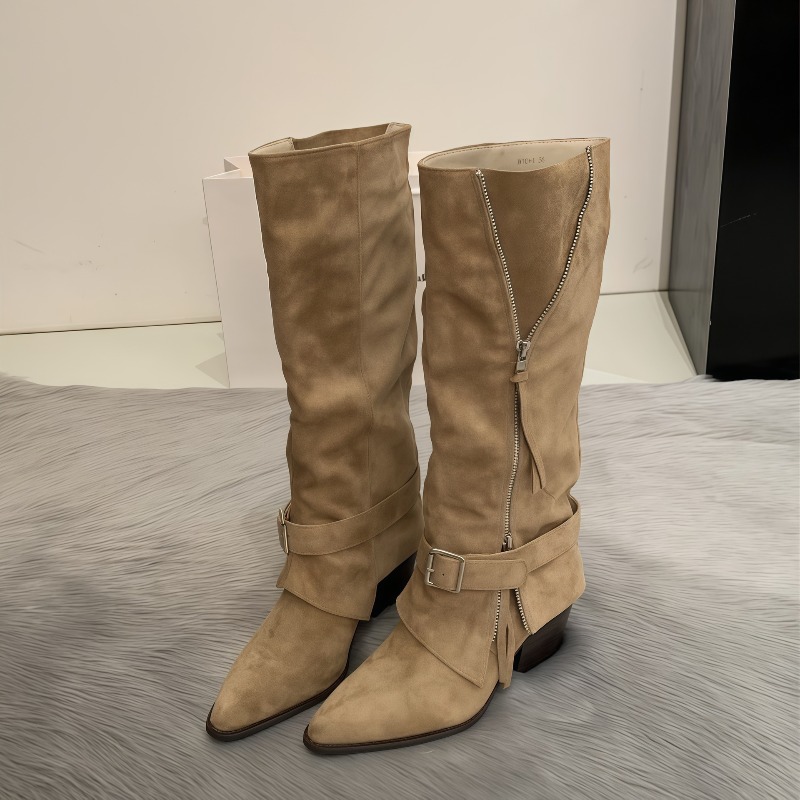 Women's Boots Vintage Suede Le - Women Fashion Youtube 评论和价格