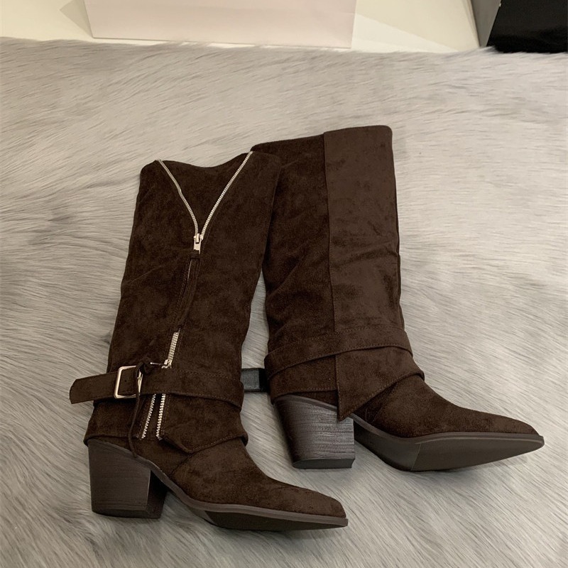 Women's Boots Vintage Suede Le - Women Fashion Youtube 评论和价格