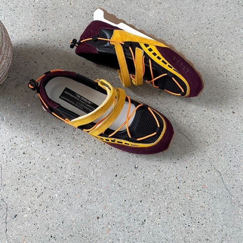 Women's Flat Sports Shoes Soft - Women'S Fashion Velcro Sneakers 评论和价格