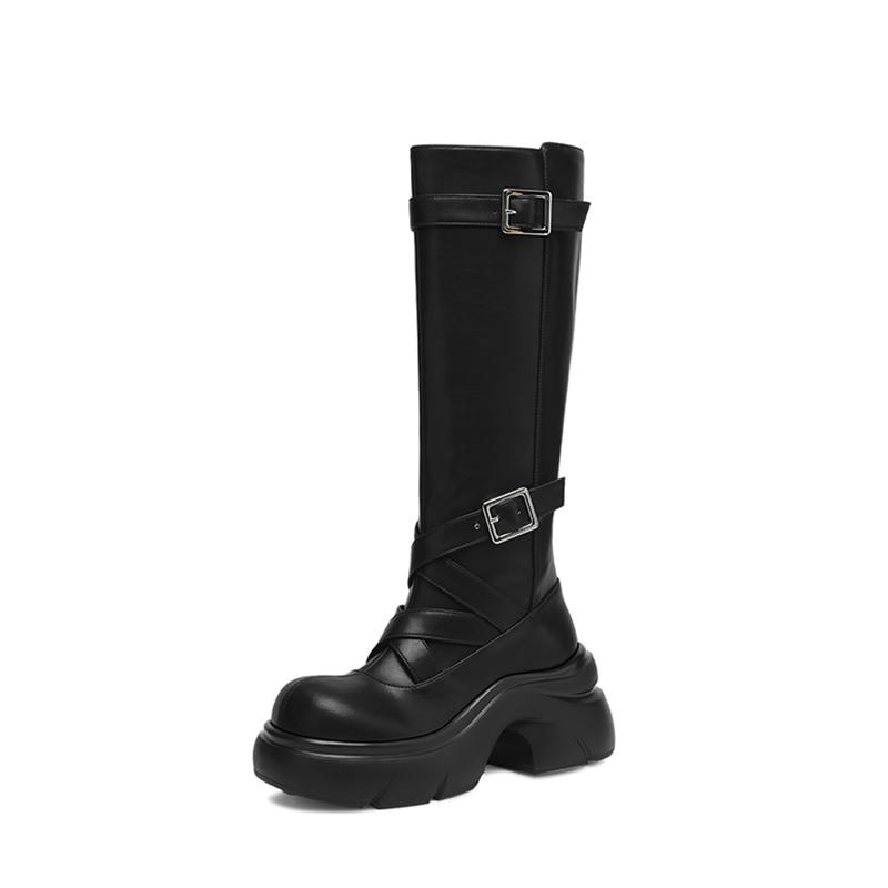 Krazing Pot Cow Split Skin Rou - Women'S Fashion Riding Boots 评论和价格