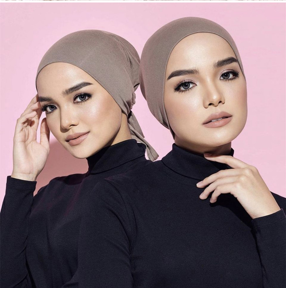 New Soft Modal Muslim Turban H - Women Fashion Hats 评论和价格