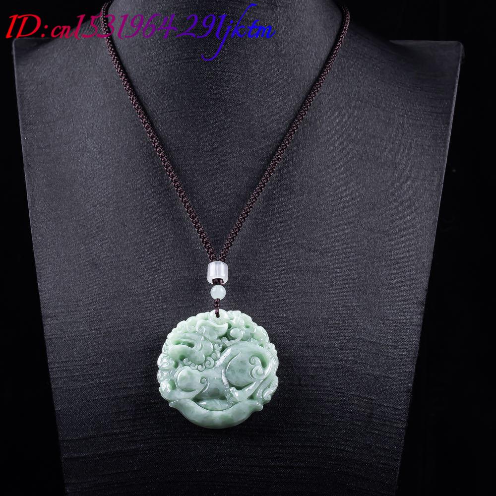 Natural Myanmar Jadeite Pixiu  - Women Fashion Designers 评论和价格