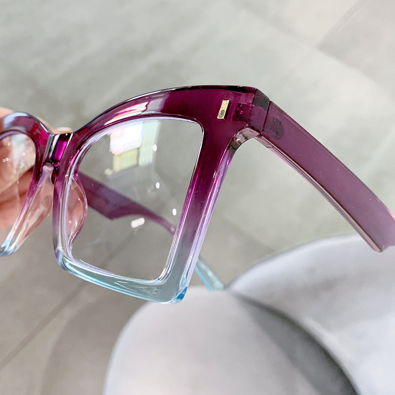 1Pc Women's Fashionable Non-Pr - Women'S Fashion Glasses Non Prescription 评论和价格