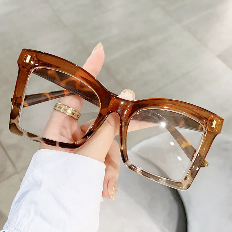 1Pc Women's Fashionable Non-Pr - Women'S Fashion Glasses Non Prescription 评论和价格
