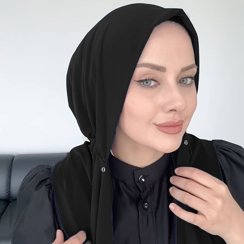 Muslim fashion simple solid co - Women Fashion Hats 评论和价格