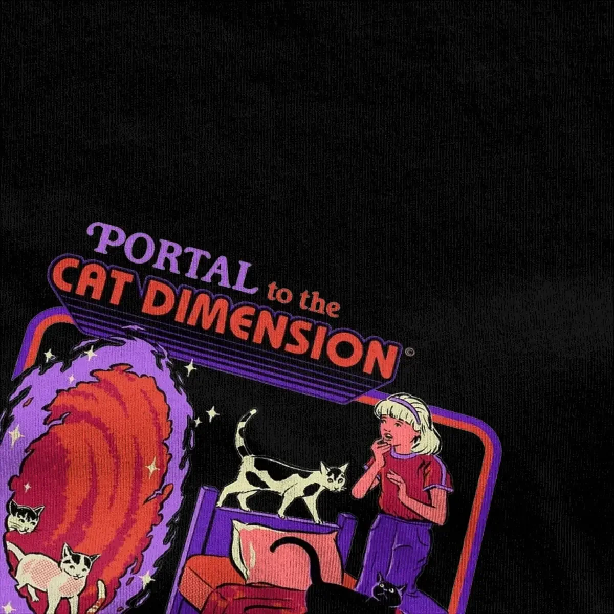 Cat Dimension Vintage Horror D - Women'S Fashion From The 70S 评论和价格