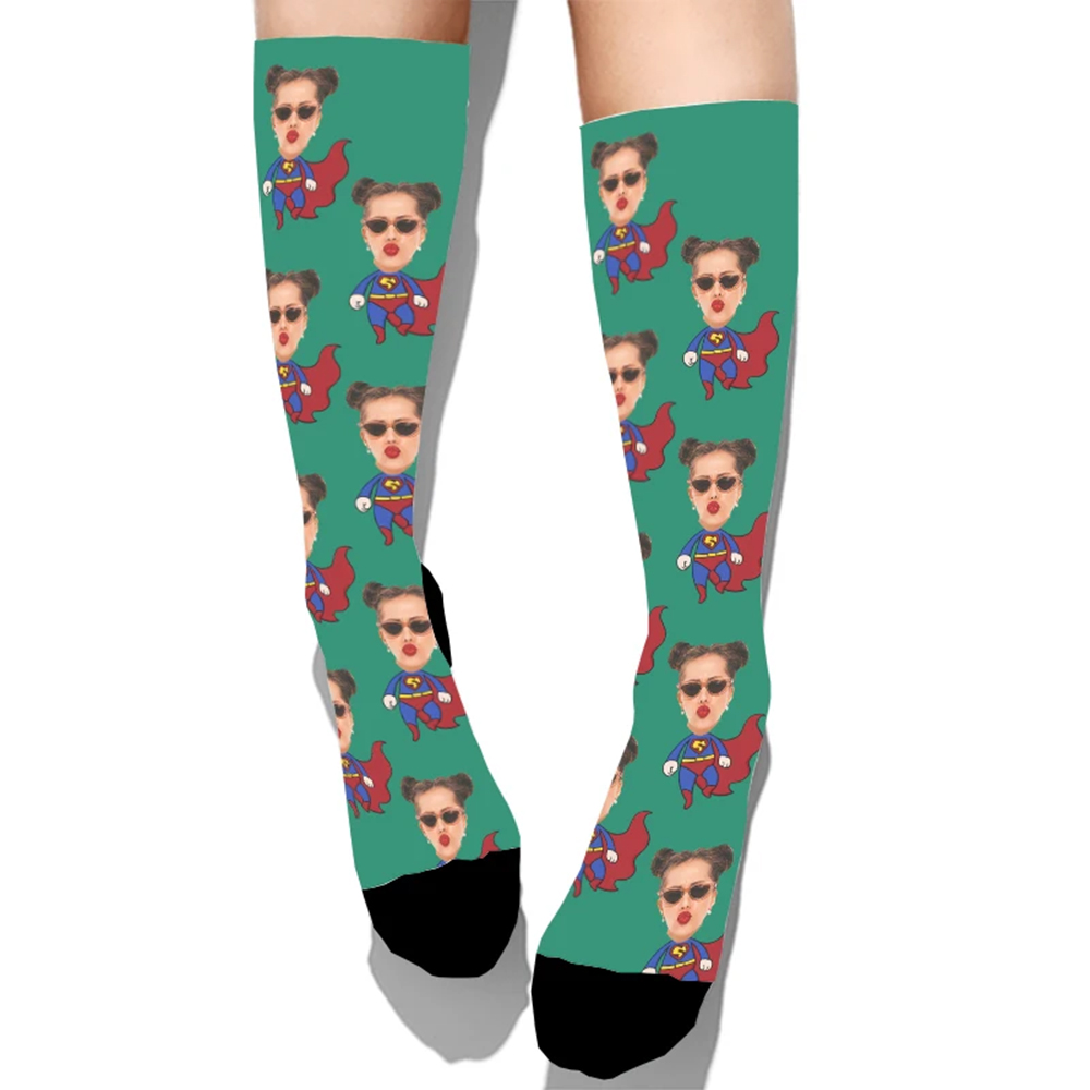 Private custom cartoon socks w - Women Fashion Youtube 评论和价格