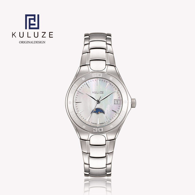 KULUZE Titanium Lady Watch Swi - Women'S Fashion Digital Watch 评论和价格